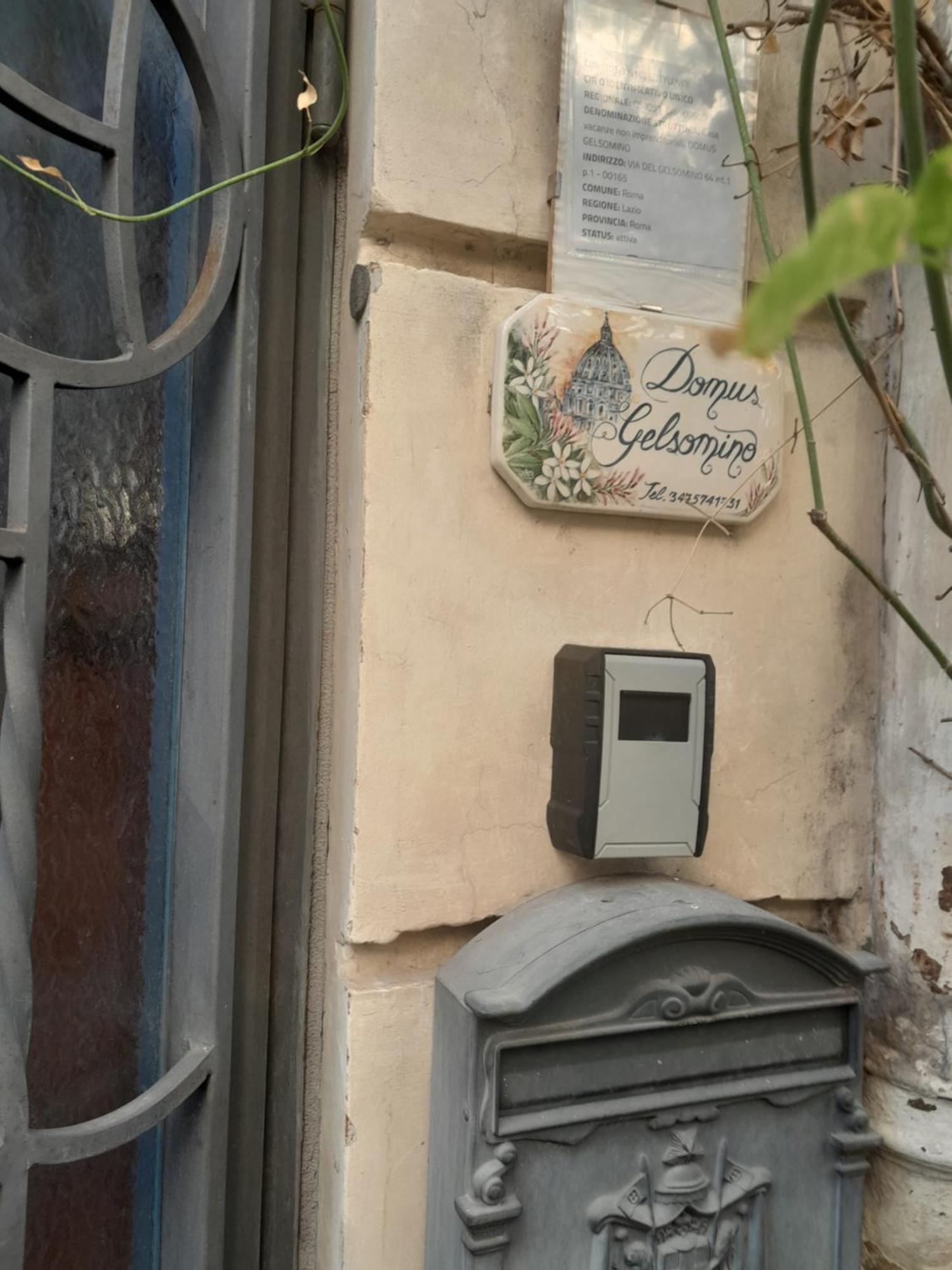 Apartamento Domus Gelsomino Roma Exterior foto